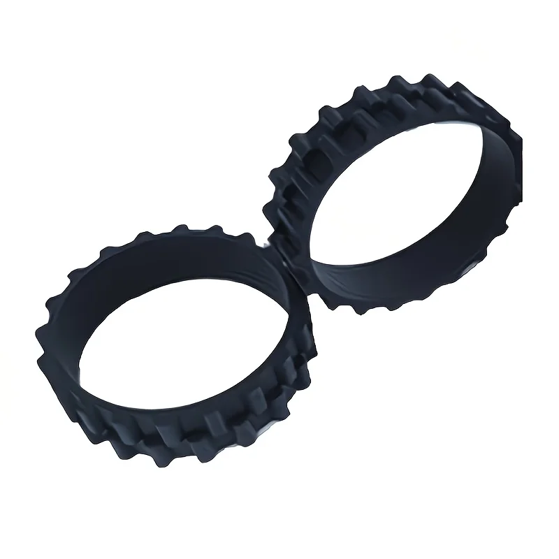 Rubber Wheel Leather Ring Suitable for Roborock S50 S55 S51 S6 S4 S5 Max S6 MaxV S6 Pure S7 Q7 G10 E4 E5 S7 G10 Q7 T8 Q5 Robot