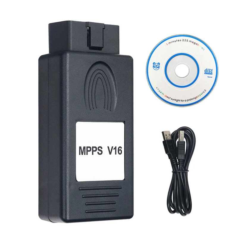 OBD2 Diagnostic Connector For MPPS V16 ECU Chip Tuning For EDC15 EDC16 EDC17 Read Write Flash Engine Analyzer For BMW Alfa Audi