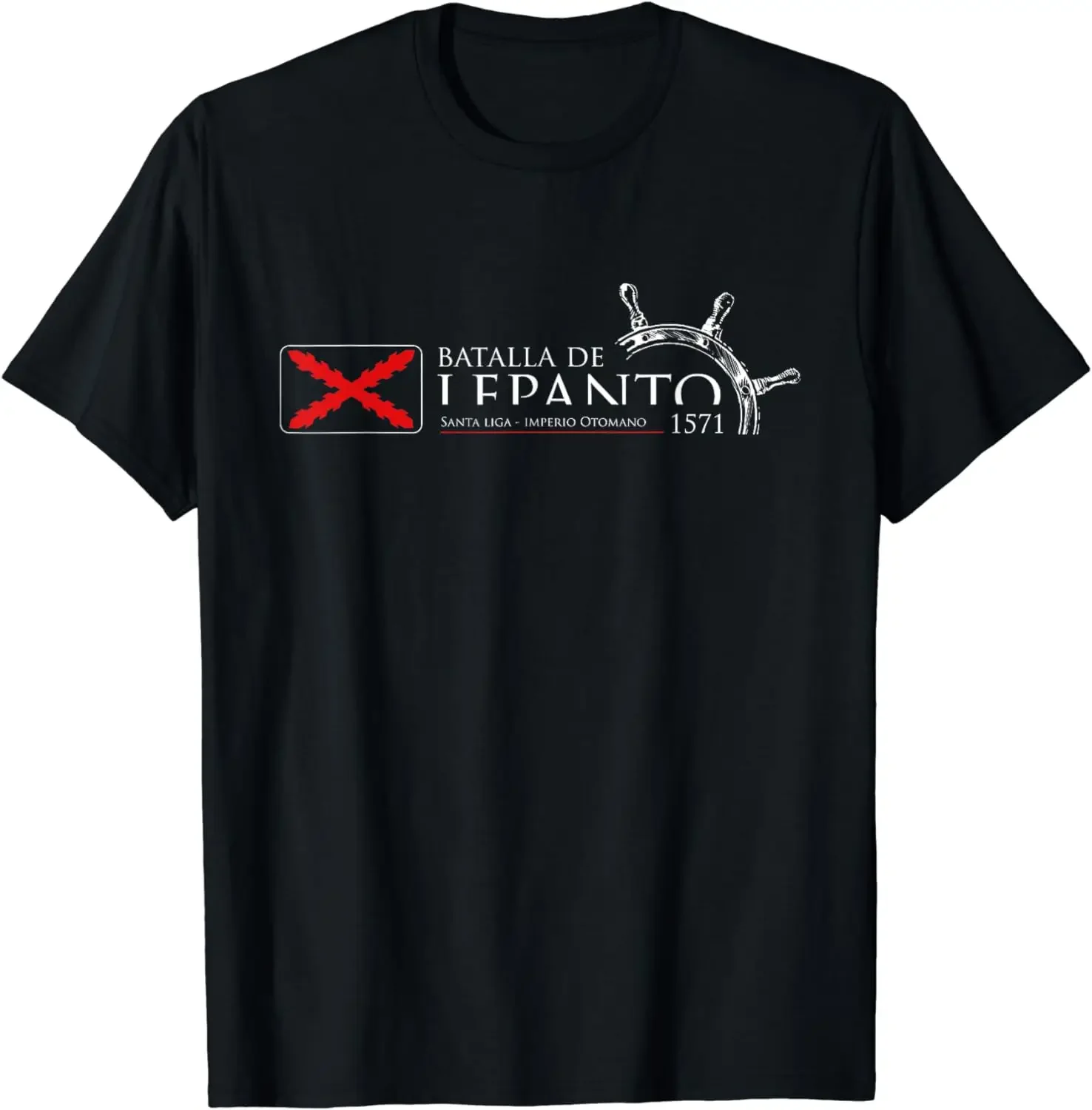 

Batallas De Los Tercios: Lepanto Camiseta Men T-Shirt Short Sleeve Casual 100% Cotton T Shirt