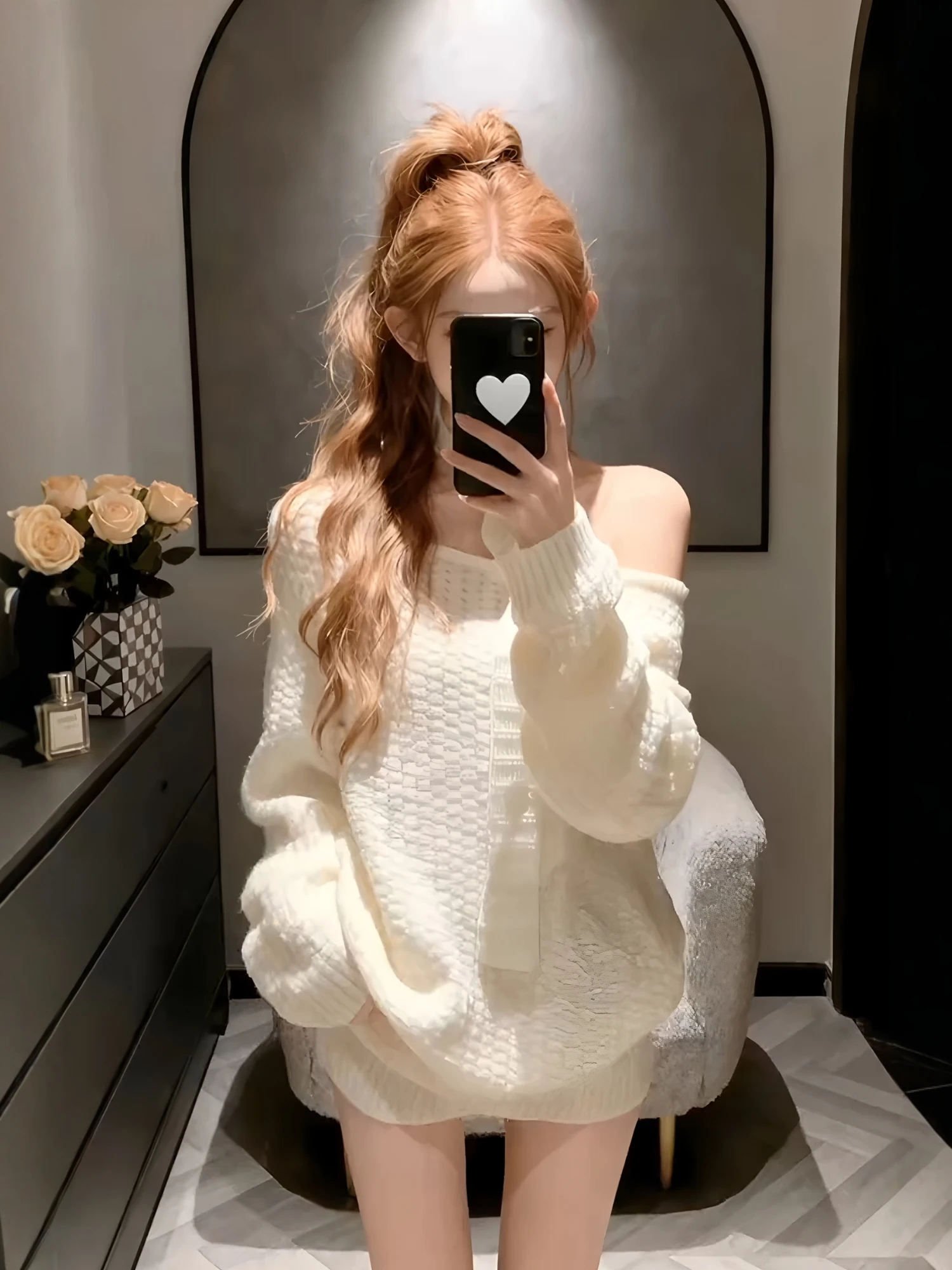 

Весенний комплект 2026: вязаный свитер и шорты в стиле Pure Desire Girl, модный женский шикарный ансамбль с бантом на плече