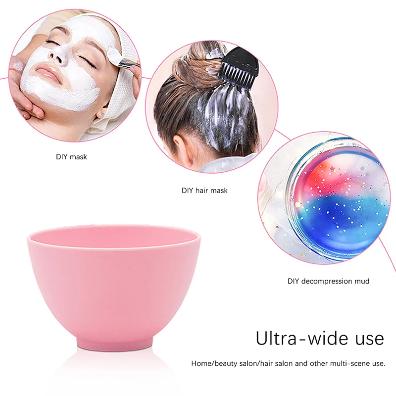 300ML Wax Pot Bowl Silicone Heater Melting Waxing Easy Clean Inner Liner Hair Removal Salon And Home Foldable Facial Mask Bowl