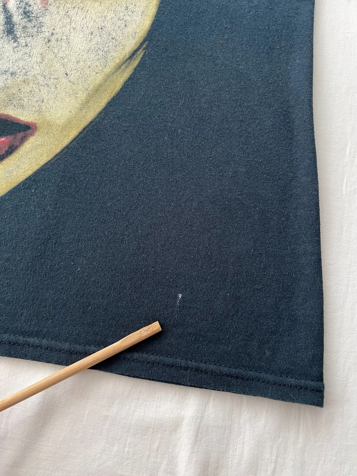 خمر 2010 مارلين مانسون وجه أسود تي شيرت Sz S