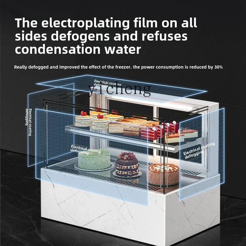 

Small Dessert Cake Cabinet Commercial Dessert West Point Mousse Baking Bread Bar Refrigerated and Fresh Display Cabinet