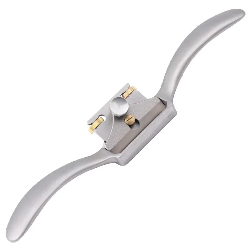 

Stainless steel bird planer with flat bottom and round bottom woodworking bird planer with adjustable curved surface design