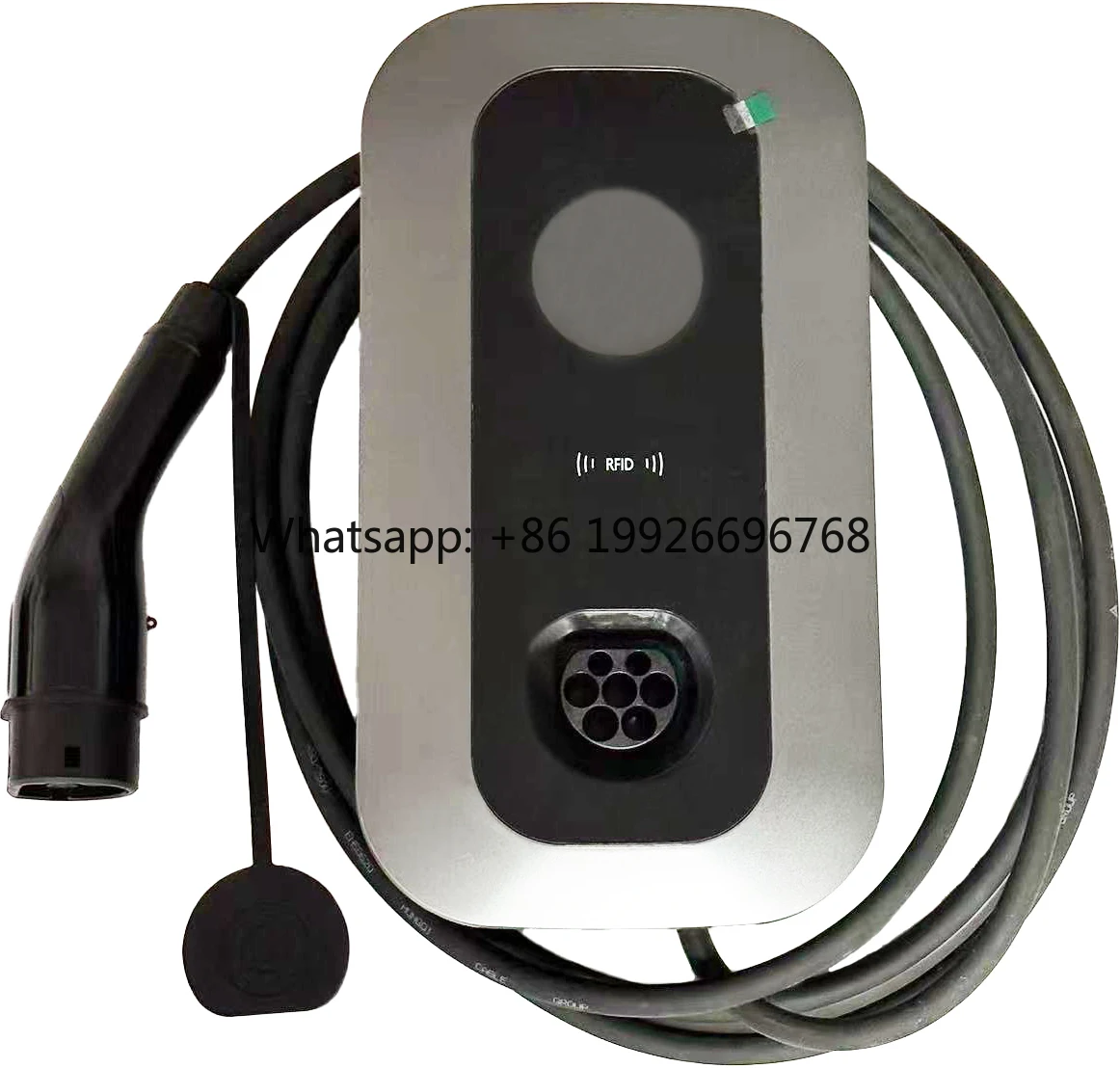 

Новая настенная зарядная станция для электромобилей европейского стандарта, тип 2 (62196), 16А, 5 метров, настенный зарядный кабель