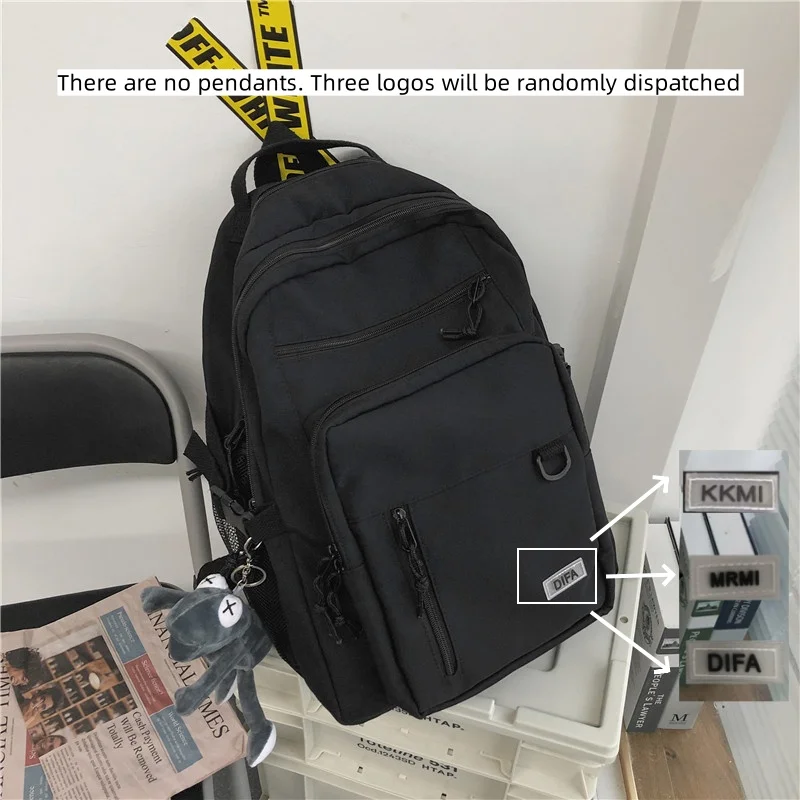 

Men's and women's fashion backpacks Backpacks large capacity retro schoolbags men's and women's students fashion backpacks