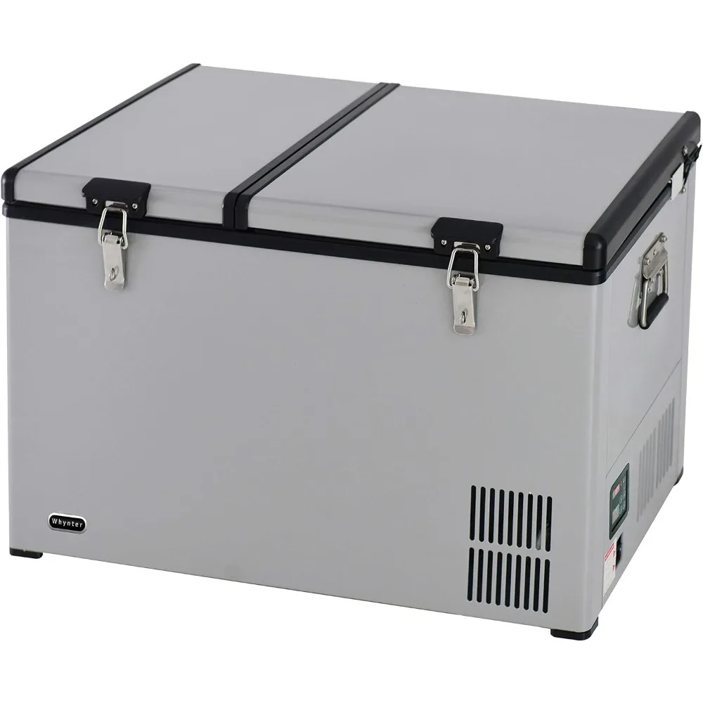 

FM-901DZ Zone Portable Fridge Optional Wheels, AC 110V/ DC 12V Real Freezer for Car, Home, Camping, RV-8°F to 50°F