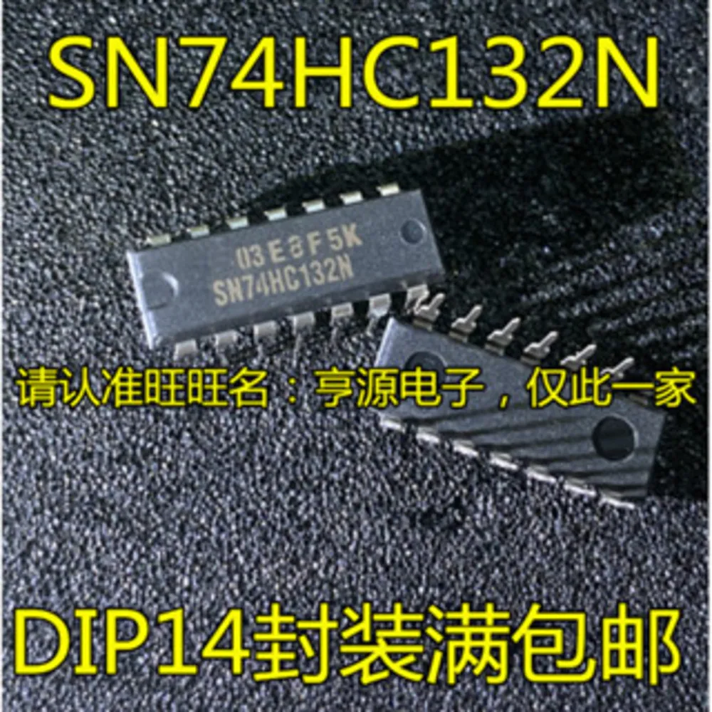 5pcs/lot SN74HC132N SN74HC132 SN74LS00N HD74LS00P SN74LS04N HD74LS04P SN74LS11N 74LS11N DIP-14