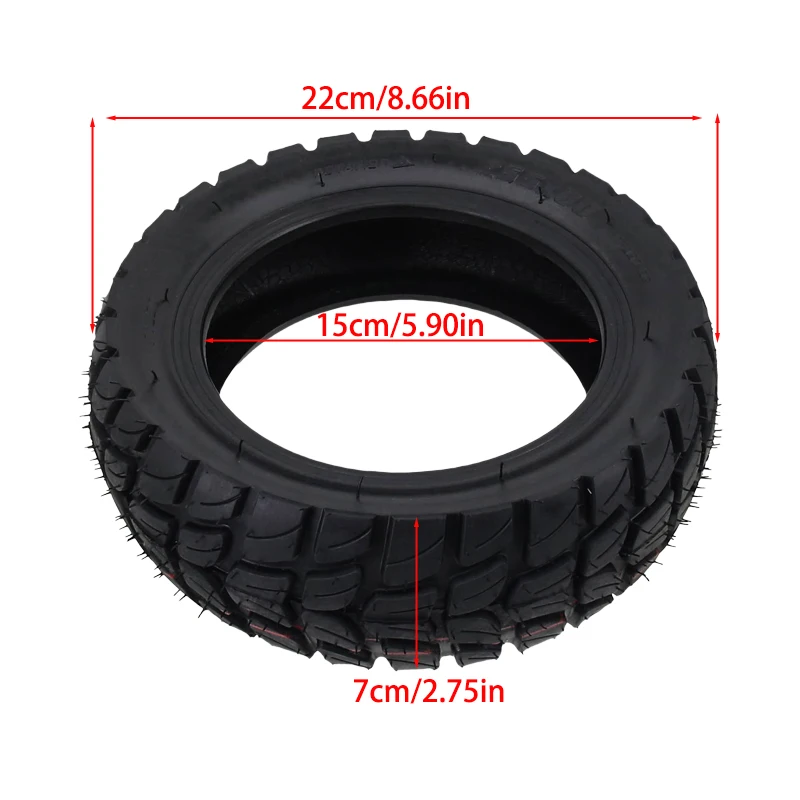 New Electric Scooter 255x80 Off-Road Inflatable Tire Inner Tube Outer Tire Replacement Parts
