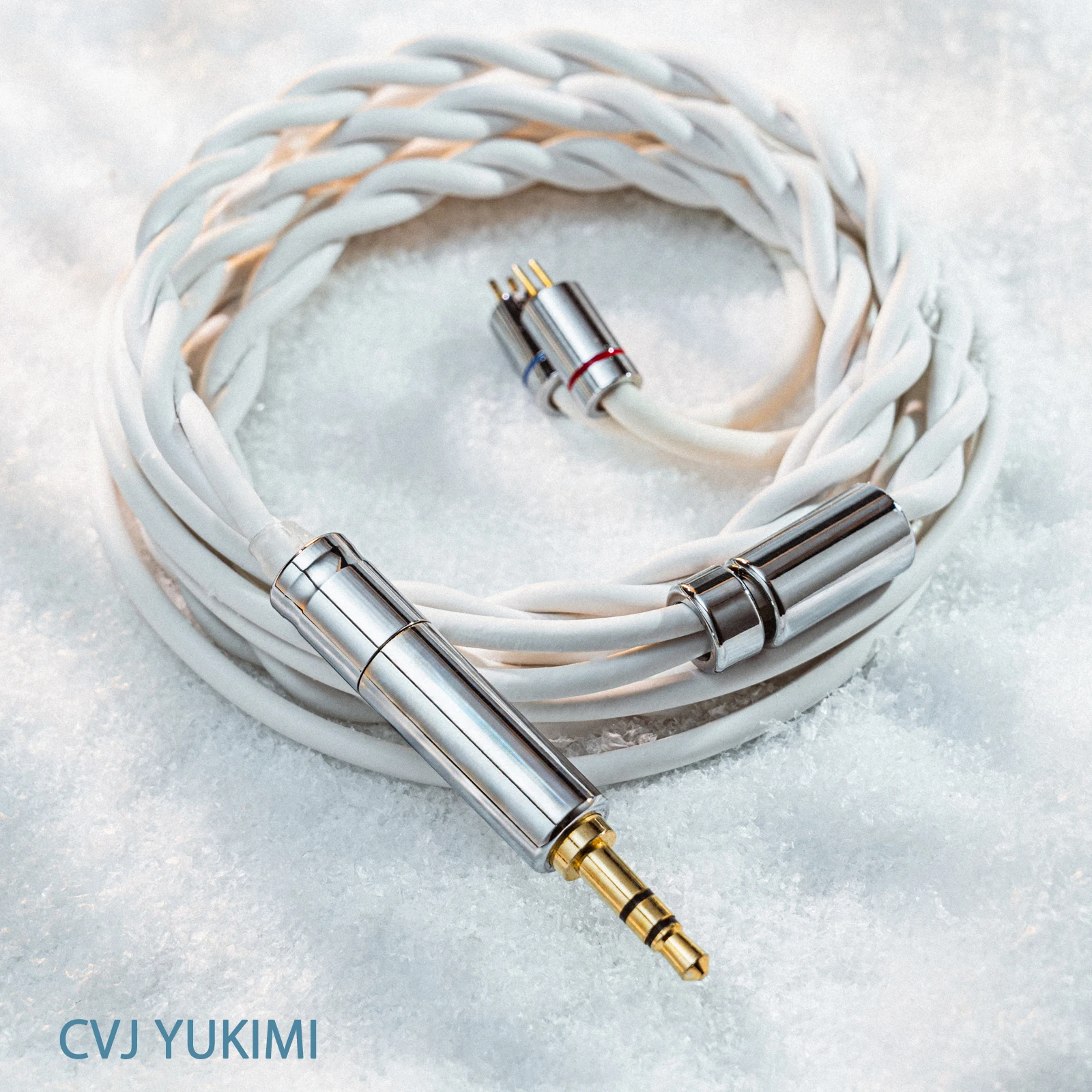 CVJ YUKIMI 10mm Dynamic Driver HiFi In-Ear Earphones  0.78mm 2-pin DesignFor Cable Rolling Headphones