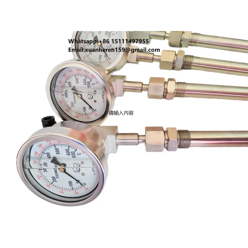 Combined Temperature Sensor with Hose for Marine Supplies Stainless Steel High Quality