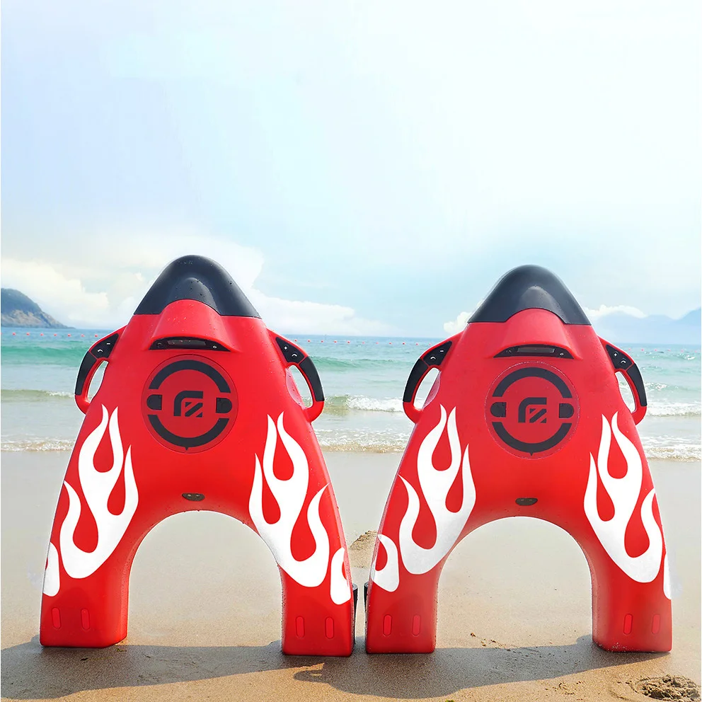 China Made Cheap 1200W*2 Speed 1.9m/s Adults Power Floating Board Electric Motorized Surfboard Water Propeller Thruster Booster