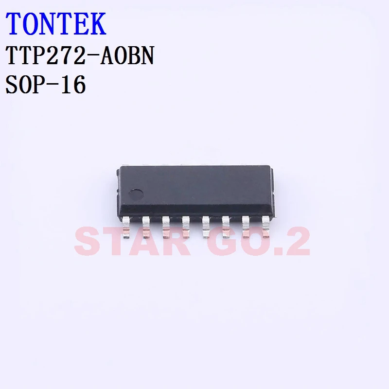 5PCSx TTP272-AOBN SOP-16 TONTEK Microcontroller