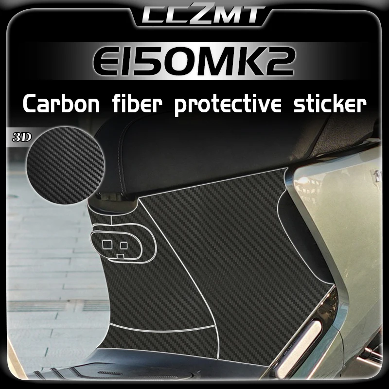 

For Ninebot E150MK2 e150mk2 2024 Motorcycle 3D Carbon fiber protective film body sticker modification accessories