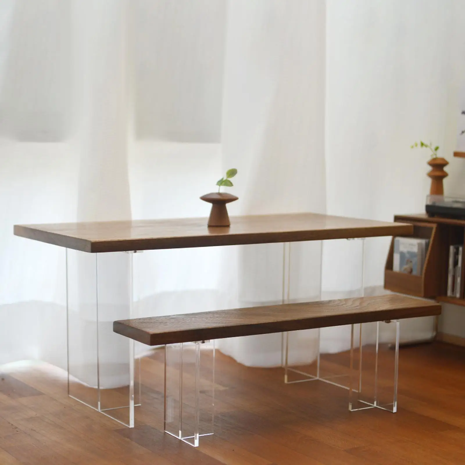 مقياس 1:6 لتزيين أثاث بيت الدمى أثاث غرفة المعيشة لمكتب الدمية 12 بوصة