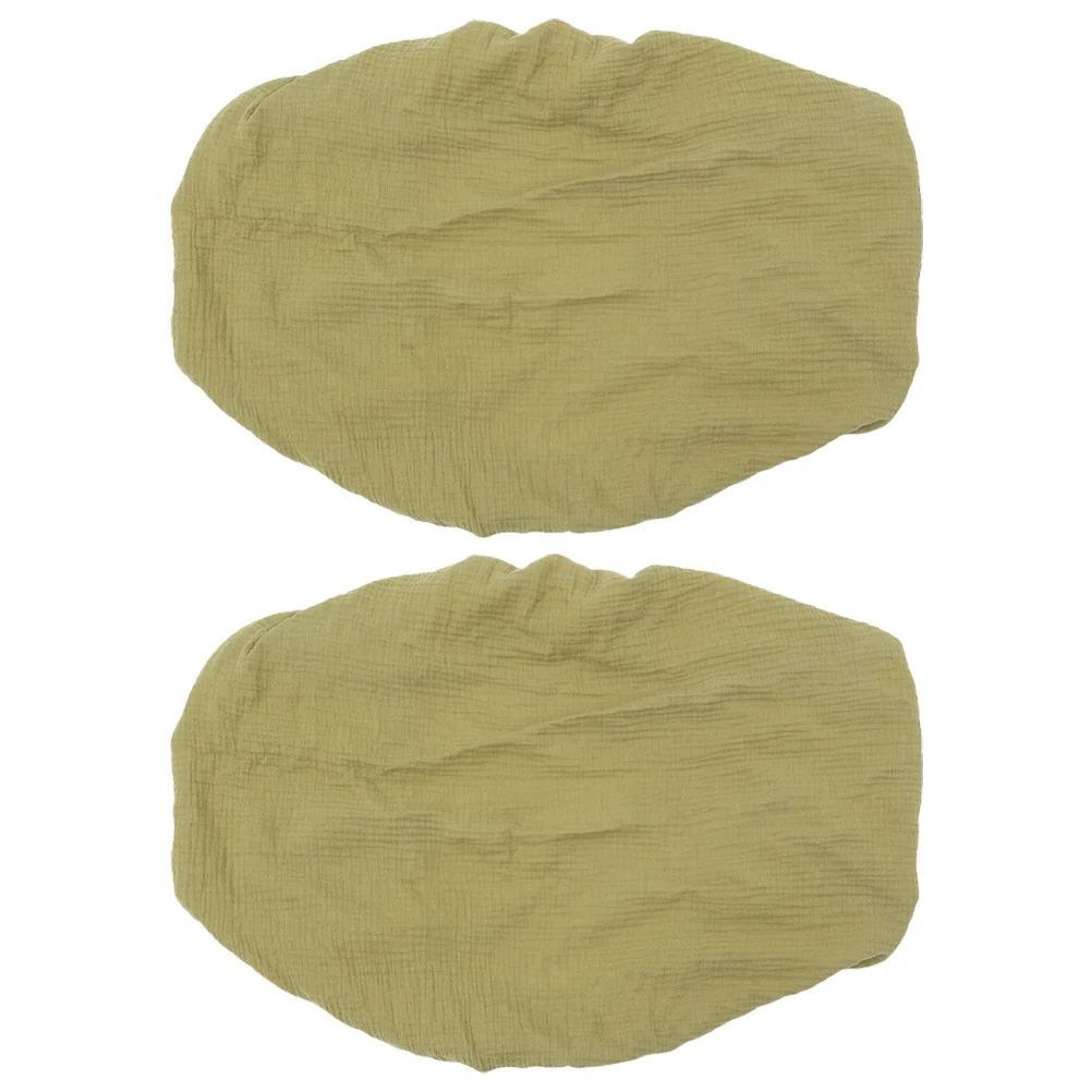 2 قطعة غطاء وسادة تغيير الموسلين تنفس لينة المجهزة الحضانة حفاضات تغيير غطاء وسادة الطاولة للطفل بنين بنات