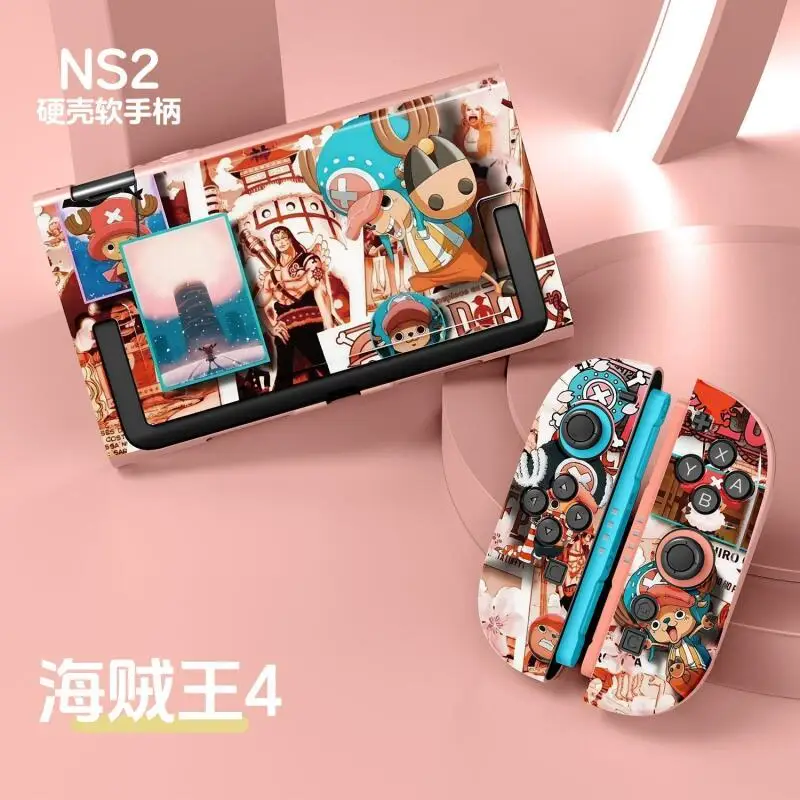 One Piece Tpu Anti-Collision Soft Shell Protective Case Cover for Nintendo Switch2 Luffy Game Console Gamepad Controller view 5
