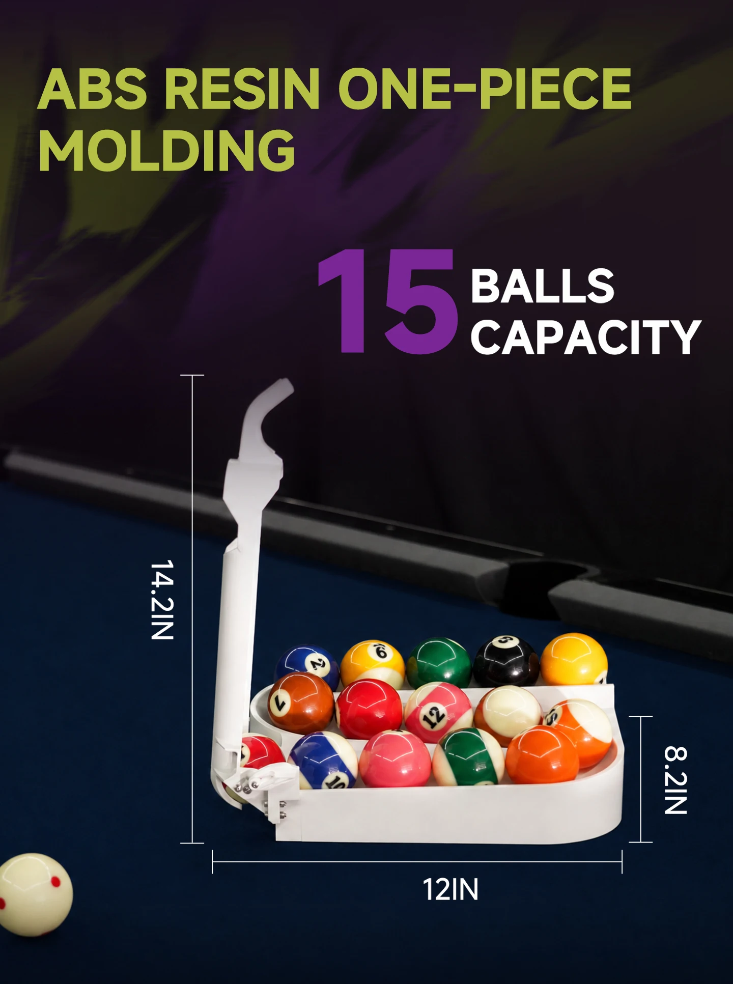Billardkreide & Billardspitzenschutz Mehrschichtiges Schweinsleder Geringer Staubanteil Hoher Halt 11mm/14mm Weich Mittel Hart Pool Snooker CRICAL – Detail 2