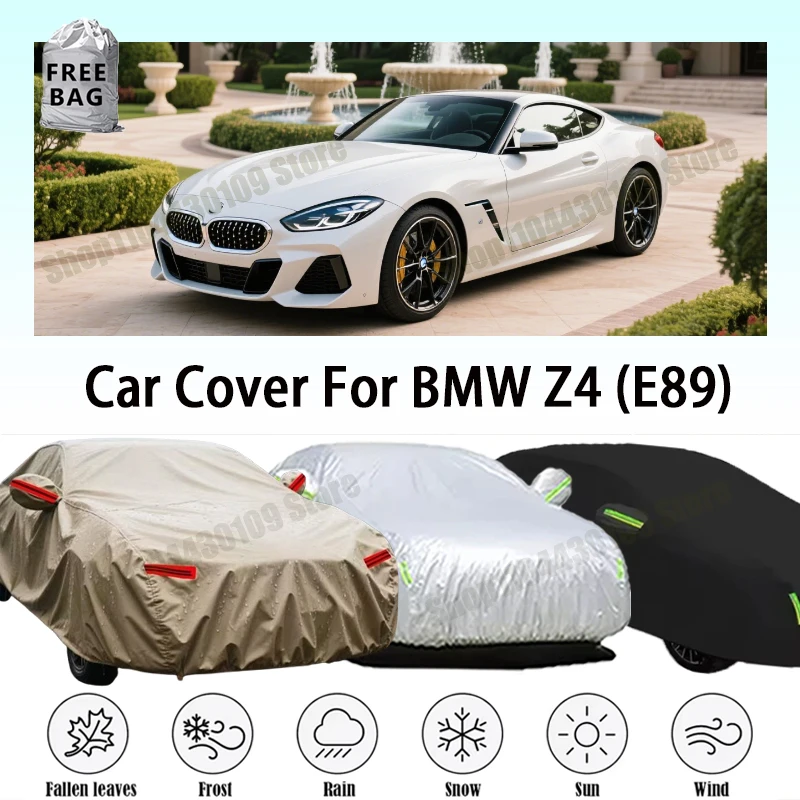 

Full Car Cover For BMW Z4 (E89) 2009-2025 Waterproof Car Cover Custom Duty SUN Waterproof All Weather Protection Outdoor