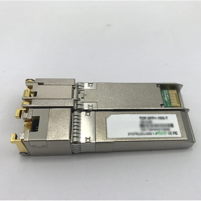 1000BASE-T SFP Copper Transceiver, 1.25Gbps 100m RJ45 Interface, Plug-and-Play Compatible with Major Brand Switches