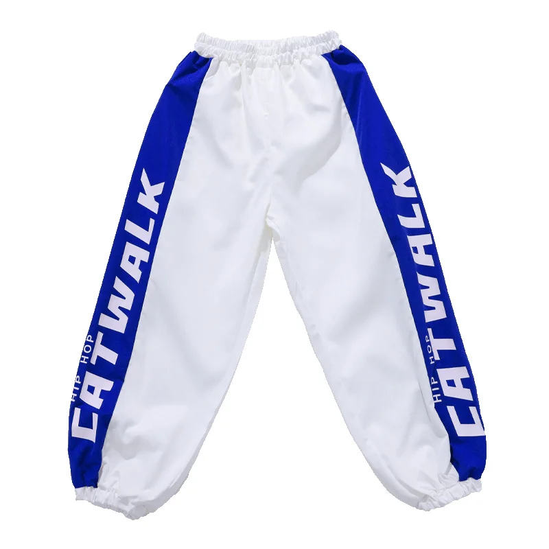 New Kids Hiphop Streetwear Dance Clothes Suit Boy Girl Japanese Korean Street Clothes Set Child Performance Costume Stage Outfit