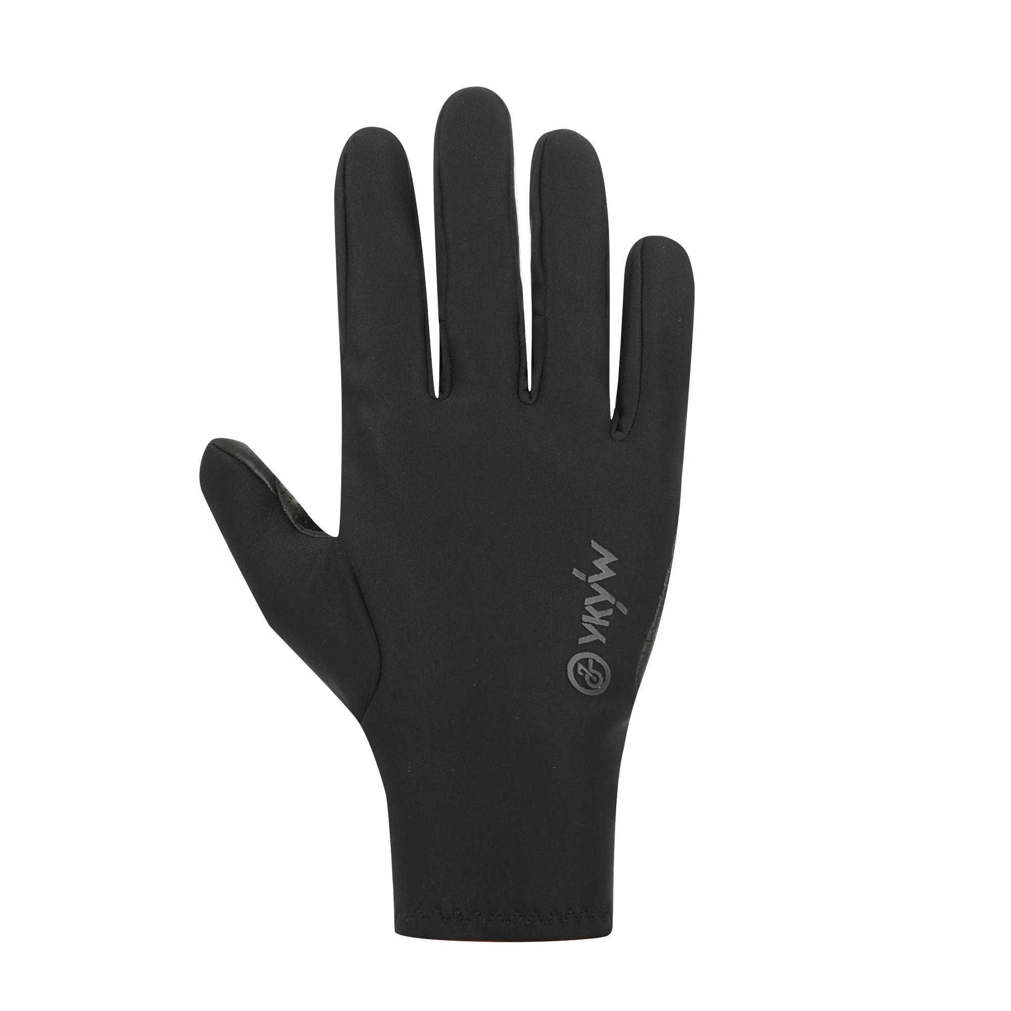 YKYWBIKE Touchscreen-Fahrradhandschuhe mit Vollfinger-Design, Fleece-Futter, winddicht, wasserabweisend, stoßdämpfend, für MTB und Rennrad – Detail 11