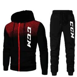 New fashion tracksuit CCM for men hoodie fitness gym clothing men running set sportswear jogger MEN'S tracksuit winter suit Spor