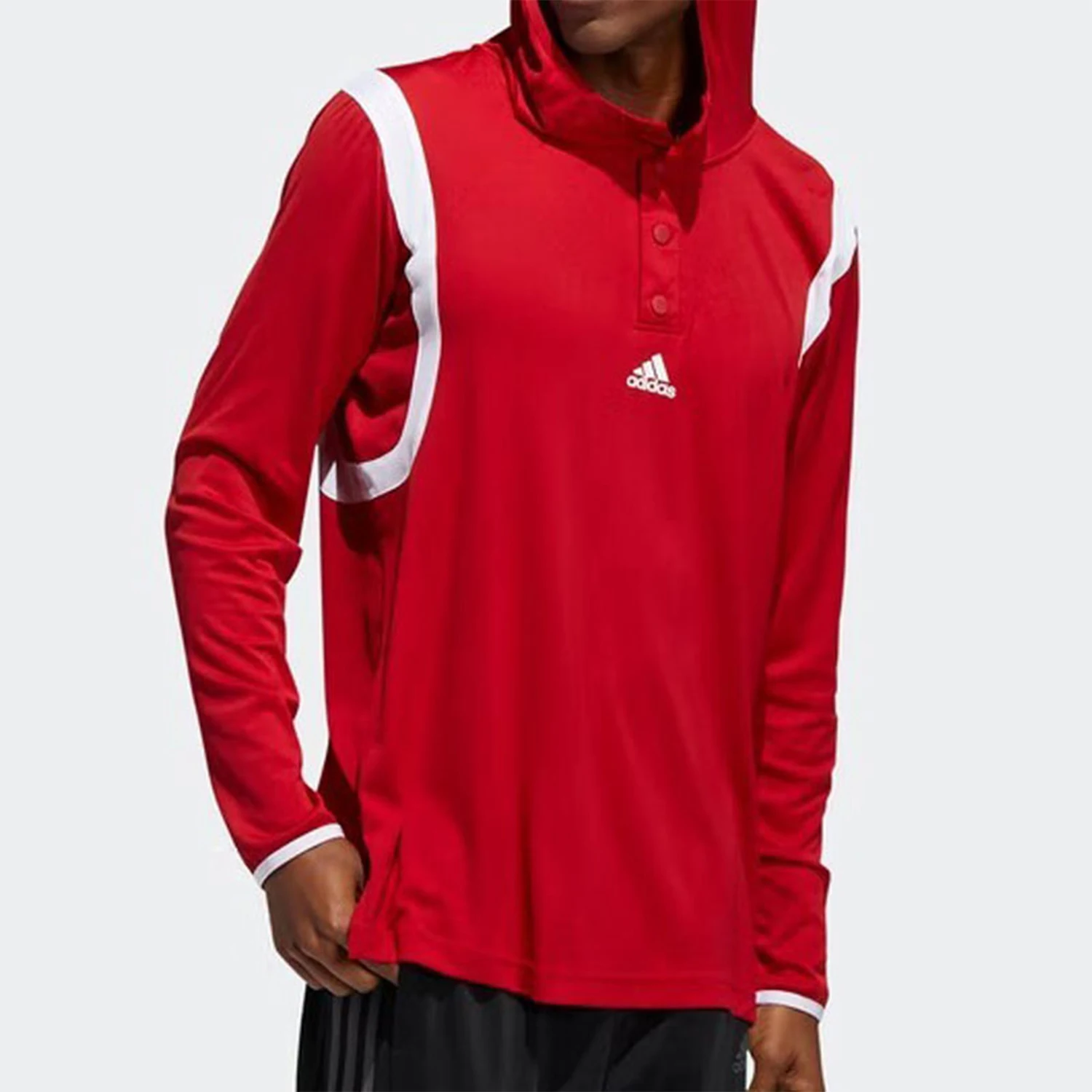 

Оригинальная новая толстовка с капюшоном Adidas для мужчин и женщин, для баскетбола и спортивных тренировок, HF6650