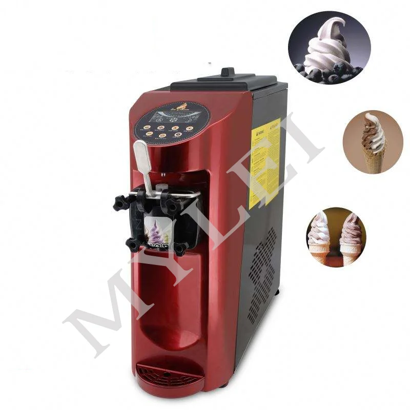 Table Top Robot Mini Soft Serve Creaam Cream Maker Ice Creme Machine De a Glace for Home