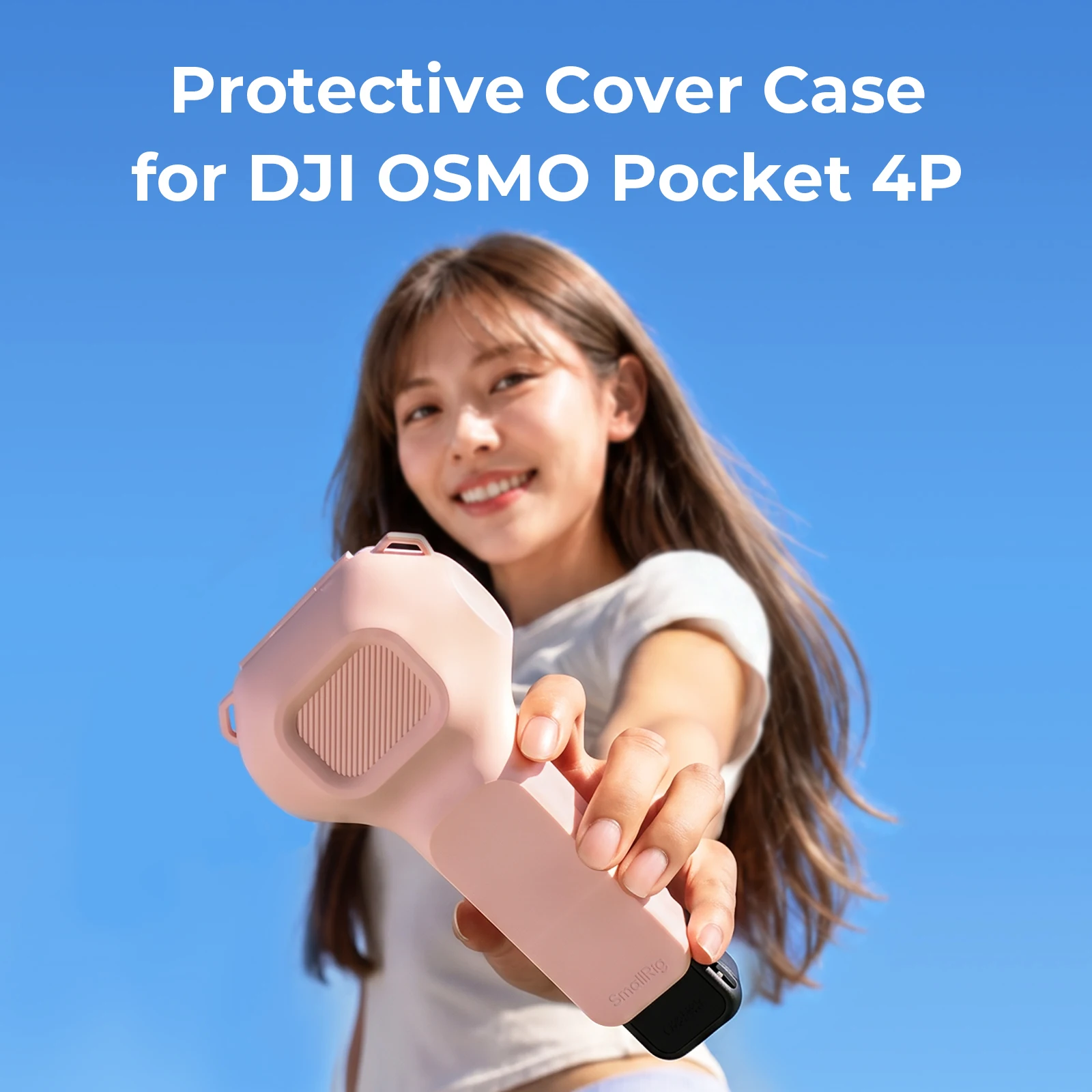 Image of SmallRig Schutzhülle für DJI Osmo Pocket 4P mit Displayschutz aus gehärtetem Glas, Gimbal-Schutzhülle für DJI Pocket 4P