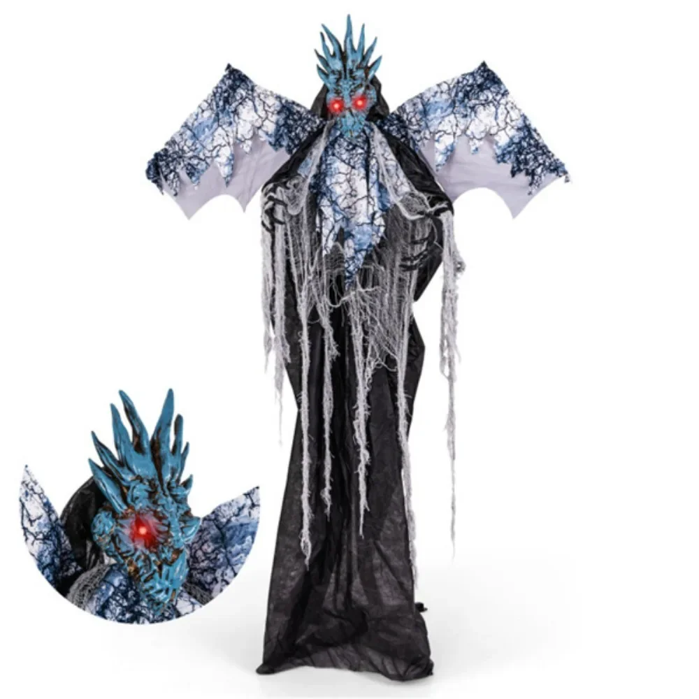 

6 'Halloween decorations with poseable wings and arms