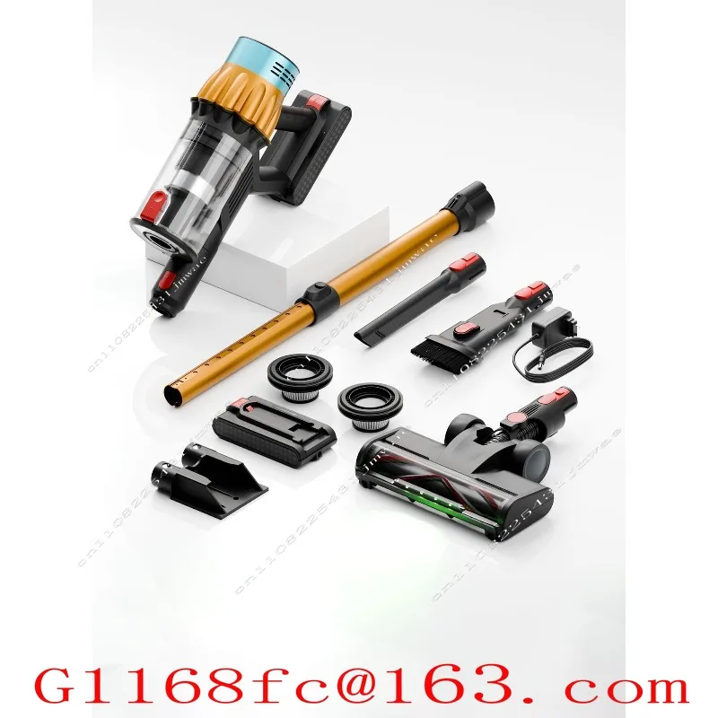 Cordless vacuum cleaner, large suction 40000pa high power, handheld wireless car vacuum cleaner