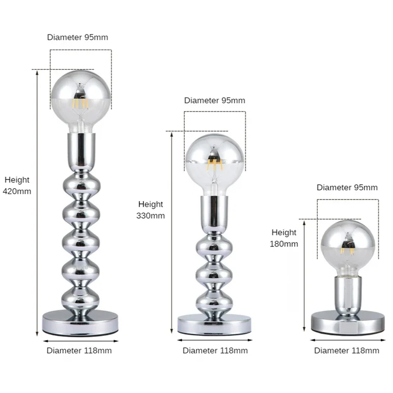 Imagem -05 - Lâmpada de Mesa Led Nórdica para Quarto Cabeceira Estilo Coreano Ins Decoração de Mesa Luz Noturna Vintage Lâmpadas Bauhaus