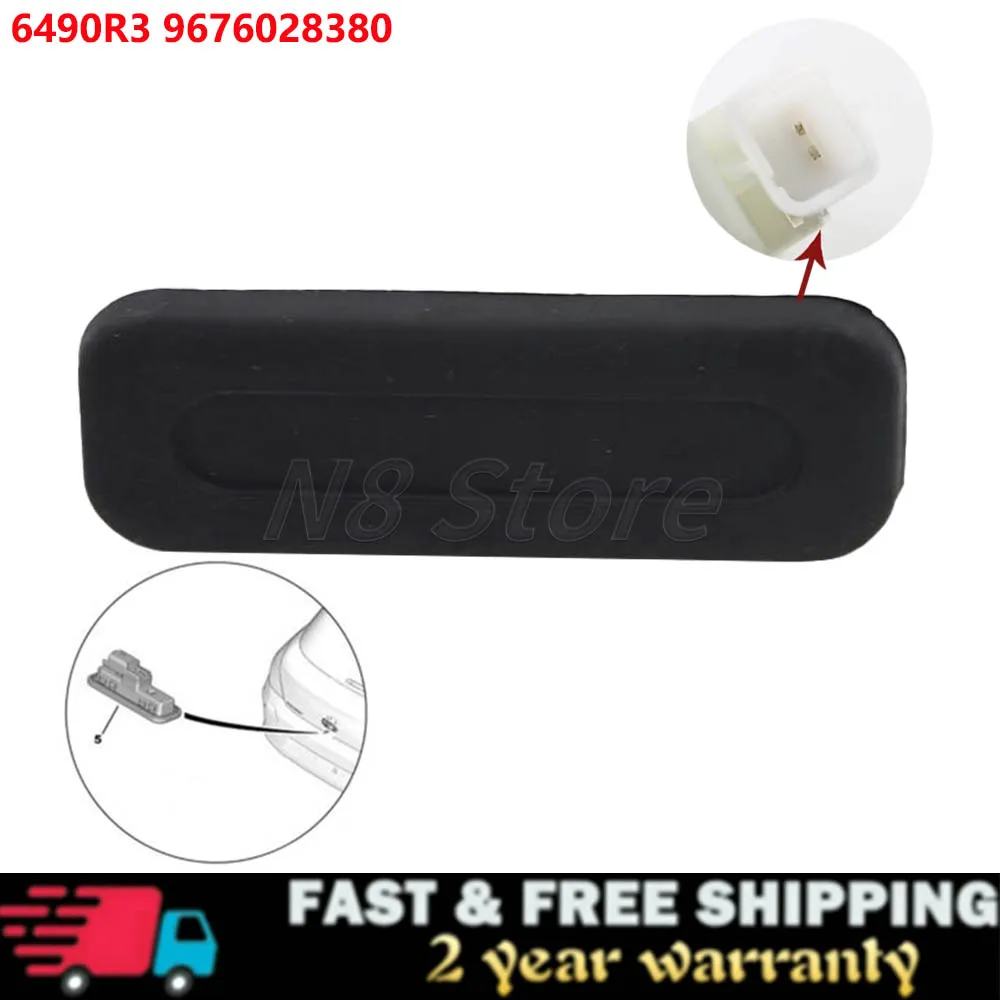 6490R3 9676028380 Trunk Door Switch Tailgate Switch for Citroen C2 C4 C5 C6 Peugeot 1007 207 308 508 3008 RCZ Rear 2003 - 2013 