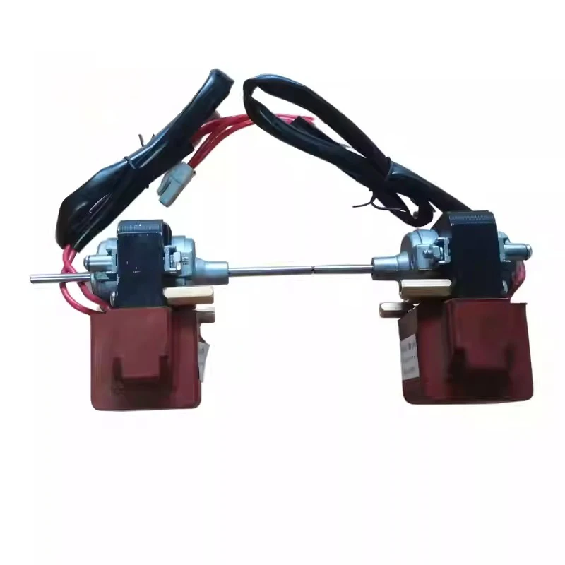 1PC Novo Motor de Polo Sombreado YJF6017 Encapsulado em Plástico Epóxi com Bobina de Cobre Puro para Ventilador de Armário Expositor de Congelador 220V50Hz, 110V60Hz