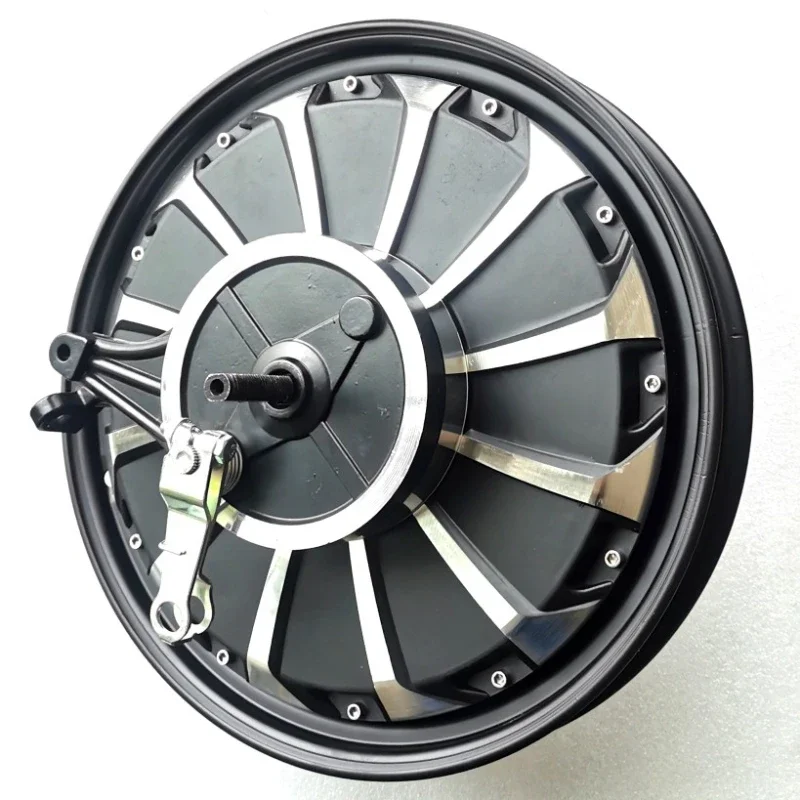 16 Inch Full Disc Left Hub Brake Left Disc Brake 800W48V60V64V72V Is Strong Enough Fast And Cool Motor