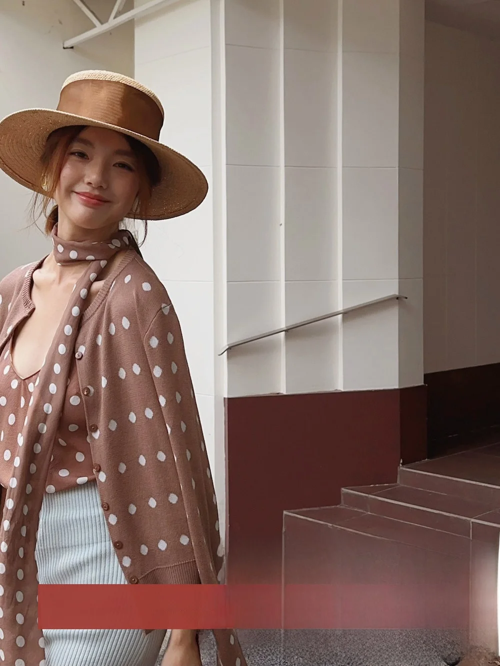 

Lowey Italian Sle Вязаный ор открытый кардиган в горошек Cool Sensation из лиоцелловой ткани Повседневный свободный крой Длинный све круглый Ne