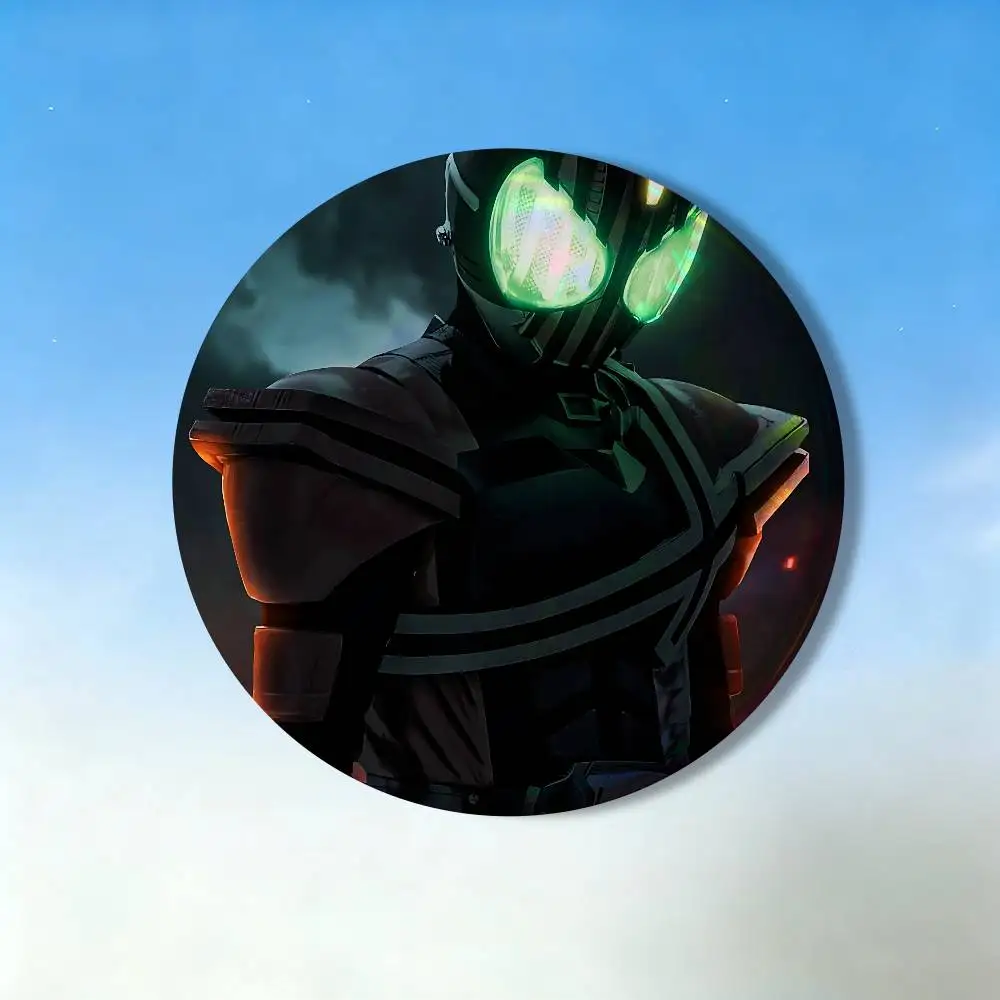 M-Masked Kamen Rider Badges Personalized Handmade Round Brooches Pins Accessory 25mm 75mm 44mm 58mm 32mm