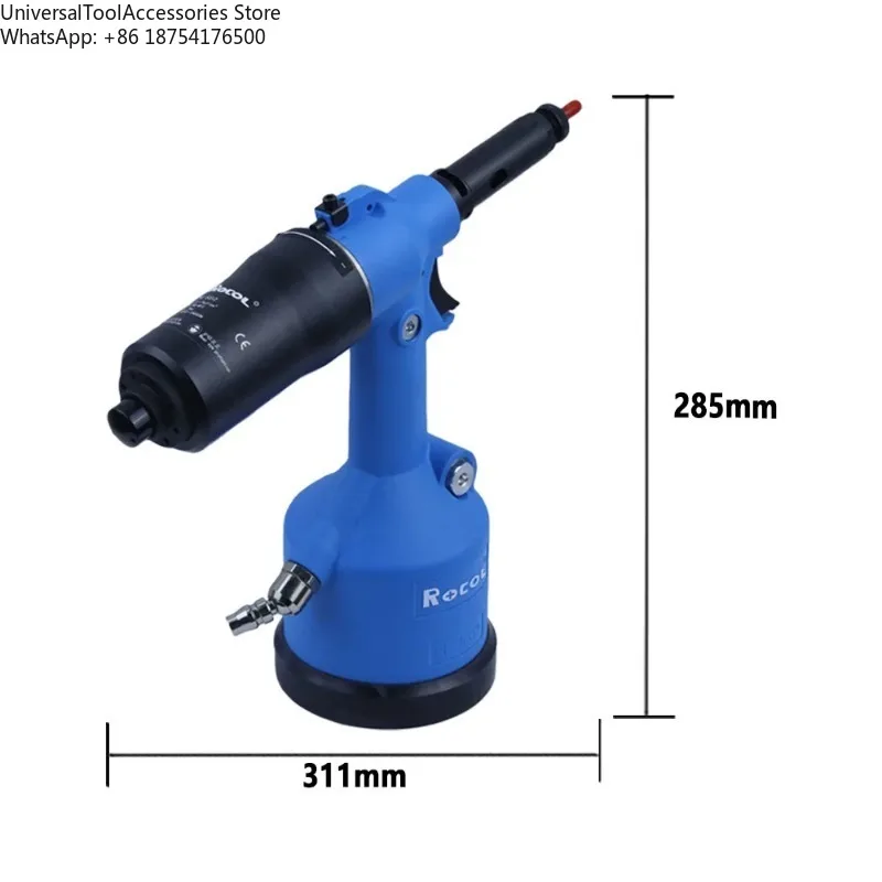 Industrial Hydraulic Pneumatic Automatic Rivet Nut G-un Riveter Tool Metric Setting Rivnut Riveting Tool for Manufacturing