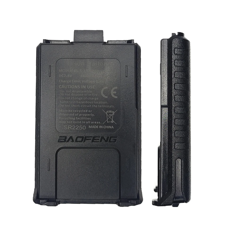 Bateria Li-ion Original, UV-5R, F8 +, 1800mAh, 7.4V, Compatível com Walkie Talkie BF-UV5RT, BF-F8 +, UV-5RA, Caminho do reboque, Rádios CB