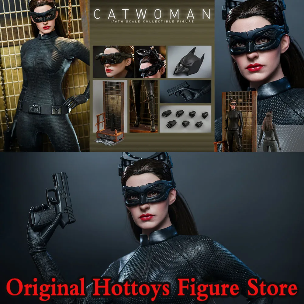 HOTTOYS HT MMS627 1/6 Scale Female Soldier Batman Dark Knight Catwoman Full Set 12-inch Action Figure Model Gifts Collection