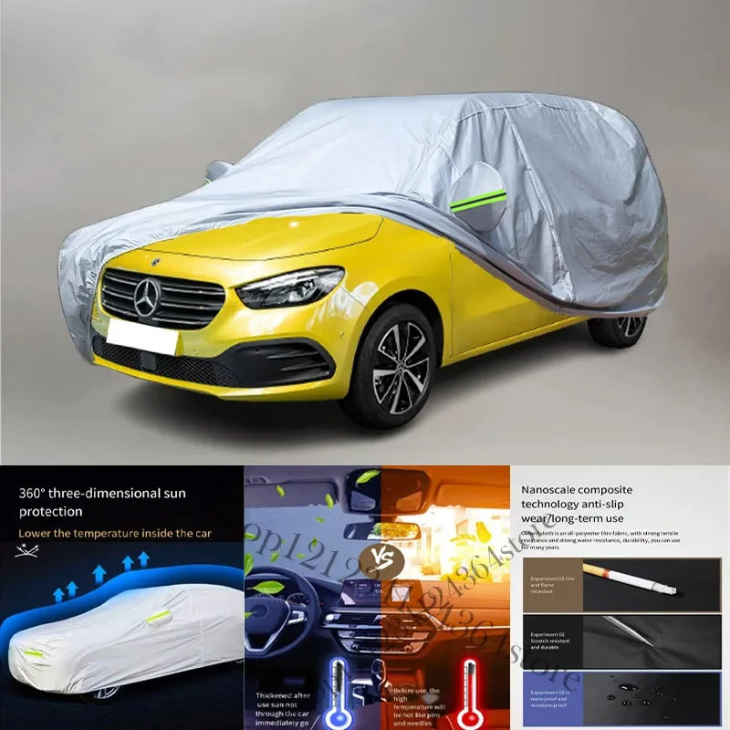 

For Mercedes-Benz-T-Class Auto Anti snow Anti dust Anti-uv Anti peeling paint And Anti Rainwater 210t Car cover protection