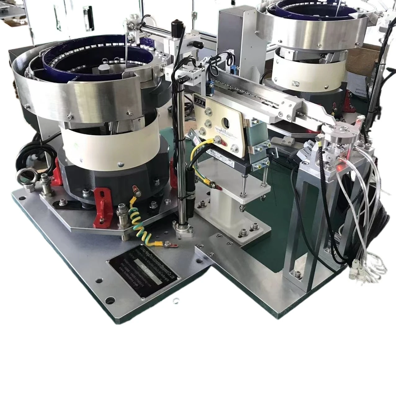 High Performance Small Custom Vibrating Bowl Feeder with Separation Mechanism