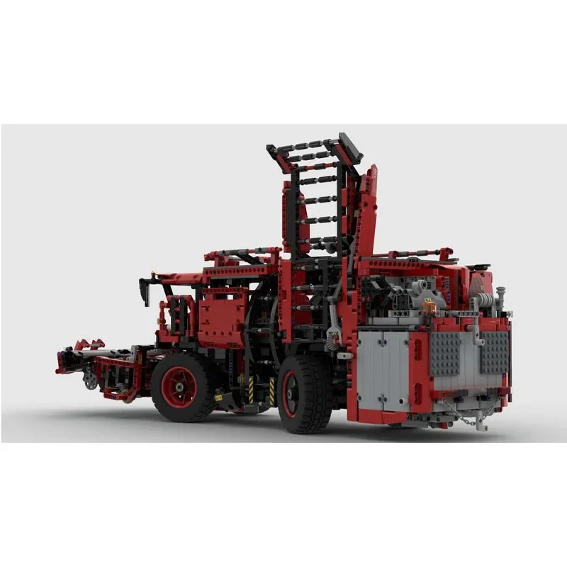 MOC-241836 โมเดลตัวต่อรถเก็บเกี่ยวเมล็ดบีทรูท รุ่นคลาสสิกเมือง, 3747 ชิ้นส่วน, ของขวัญของเล่นวันเกิดและคริสต์มาสสำหรับเด็กผู้ชาย