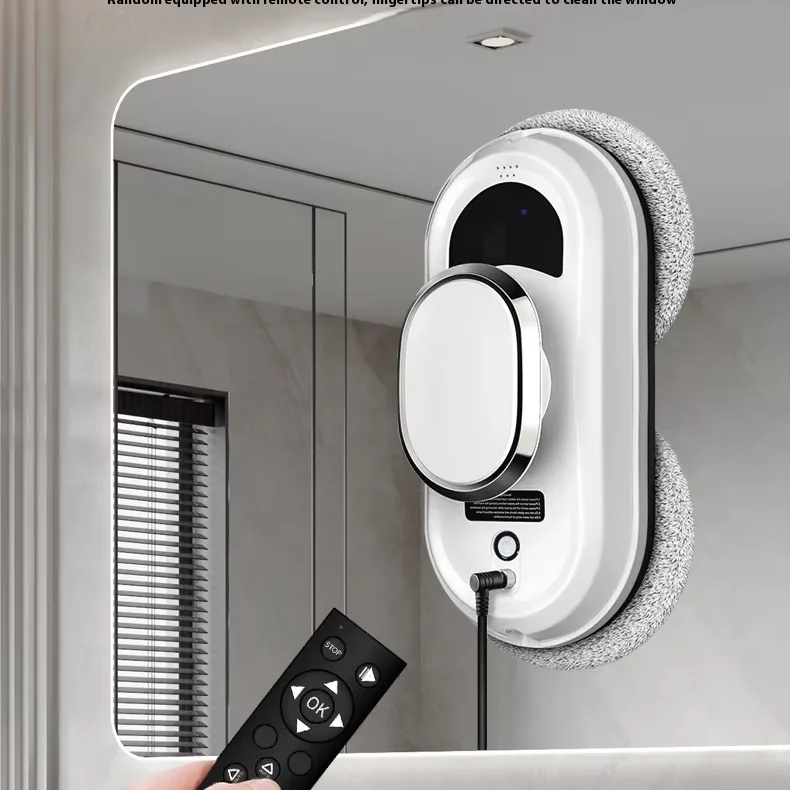 

Automatic Smart Water Spray Robot Cleaner Household Vacuum Remote Control Window Electric Glass Cleaning Robot Factory Direct