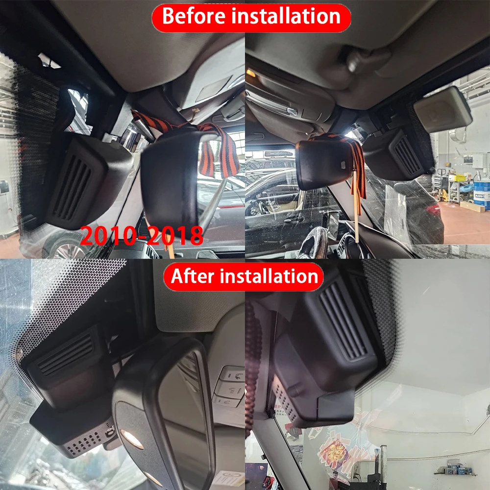 for Mercedes Benz G Class W463 G350 G400d G500 G550 G55 G63 4K Dash Cam Front Rear Car Camera Wifi Plug & Play Video Recorder