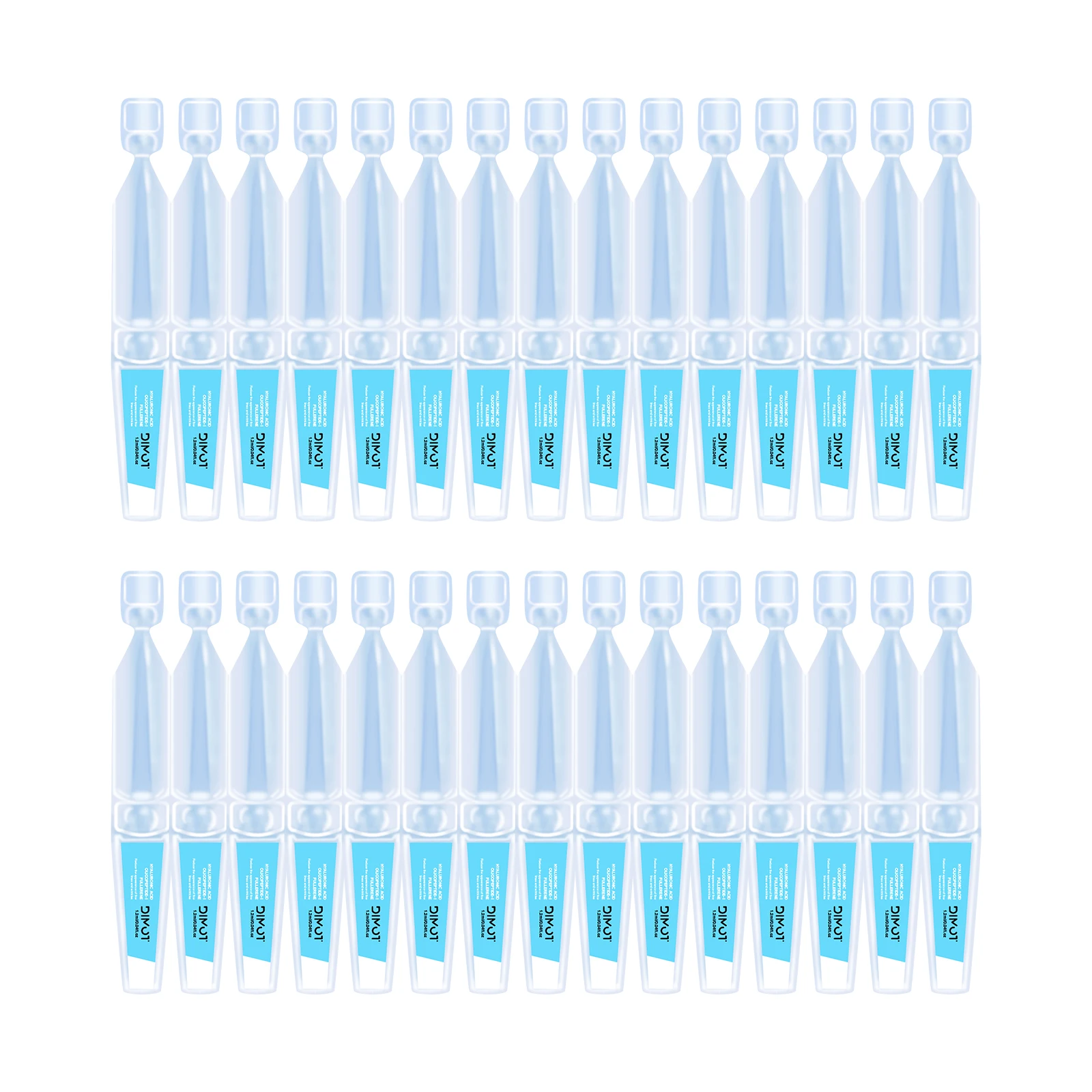 

30 флаконов в коробке, 3% сыворотка для лица с гиалуроновой кислотой, против старения, глубокое питание, фуллерен, коллагеновая сыворотка от морщин, отбеливающая лифтинг-уход за кожей