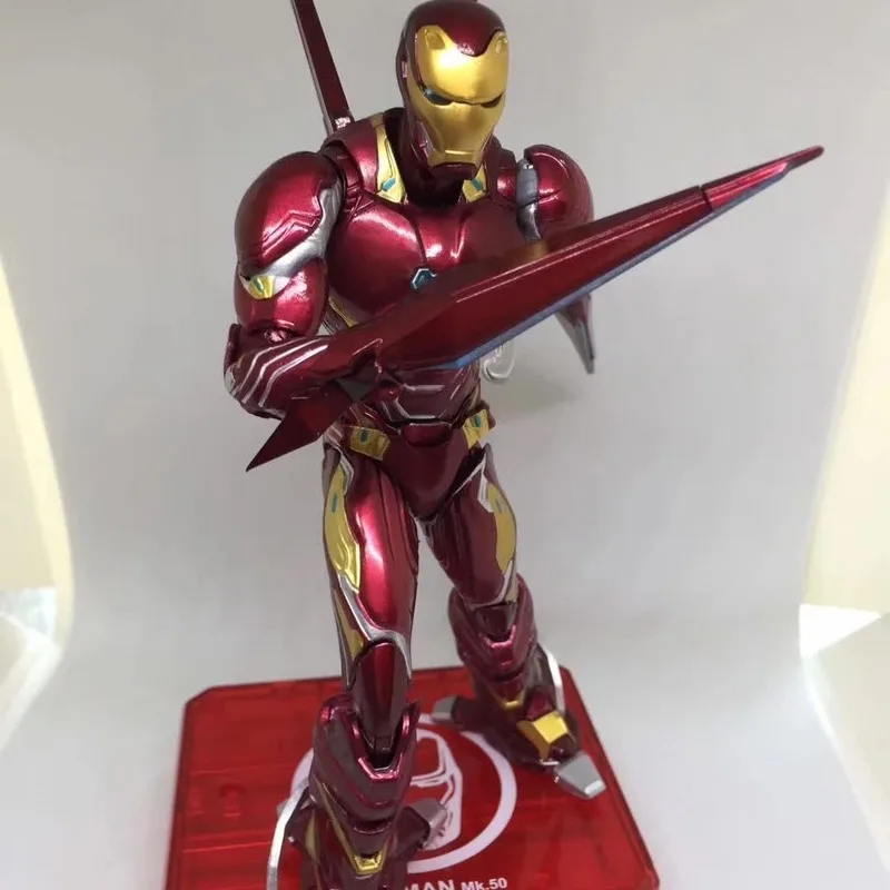 ไอรอนแมน มือถือรุ่นนาโน MK50 ของสะสมจากภาพยนตร์อเวนเจอร์ส ขายดี ของขวัญวันเกิด ของตกแต่งโต๊ะทำงาน