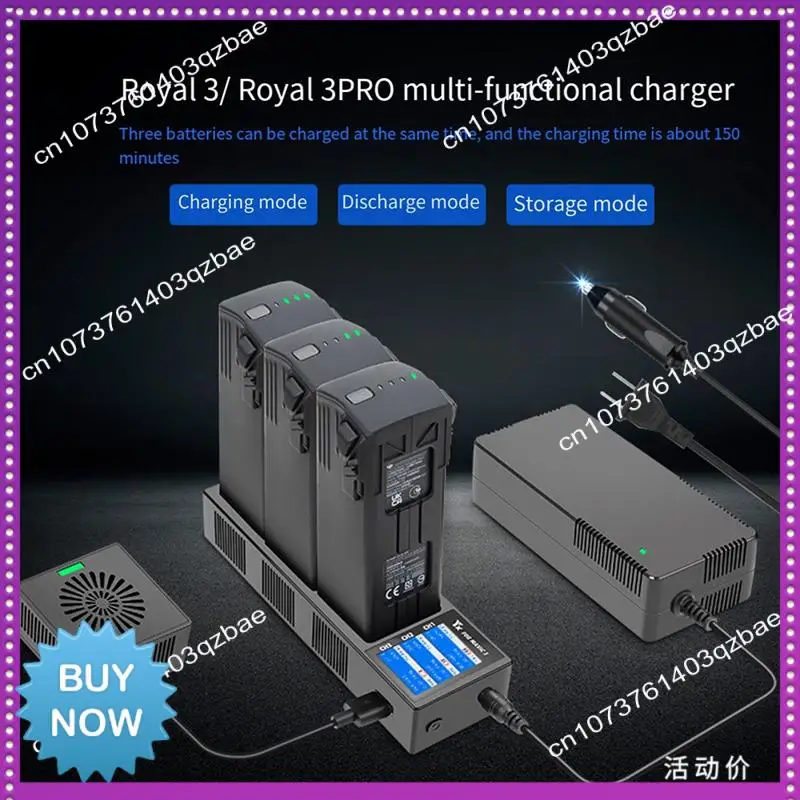 

Hot Ltem For DJI Mavic3/Mavic 3 Pro Drone Battery Charger Storage Charger Discharger Battery Charging Replacement Parts US Plug