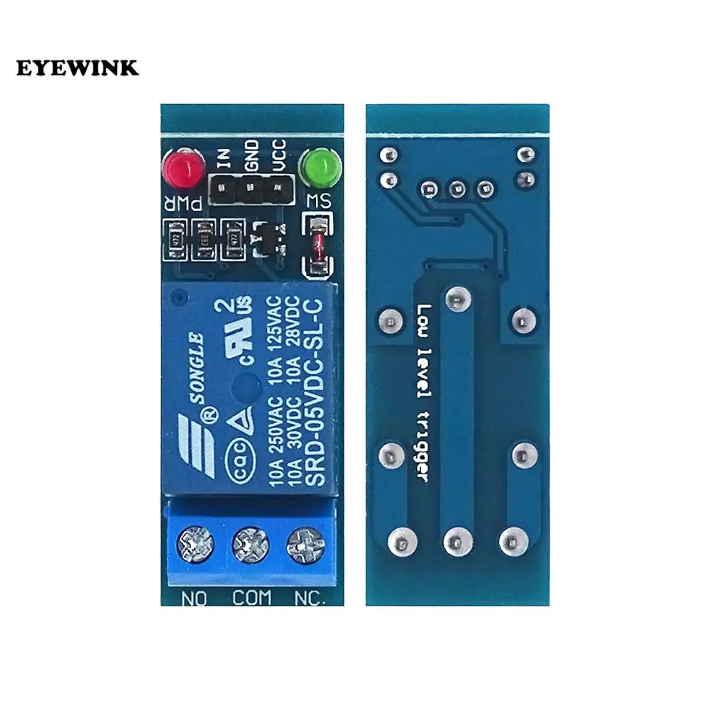 1 Channel 5V 12v /24v Relay Module Low level for SCM Household Appliance Control